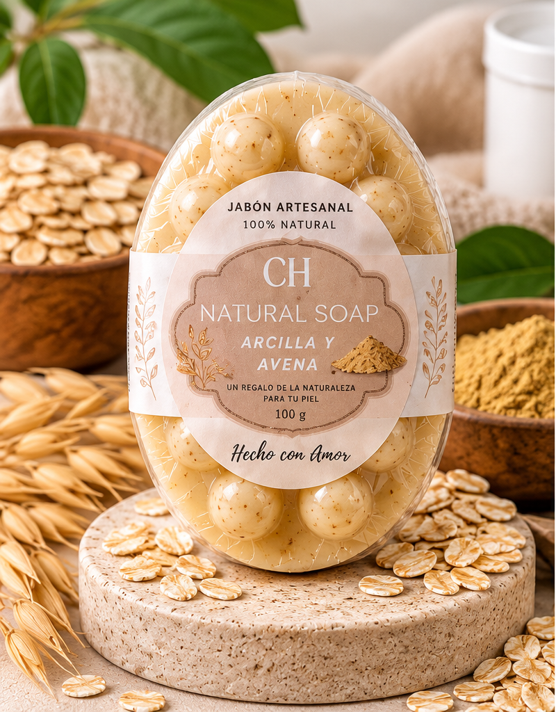 arcilla avena con etiqueta arcilla avena con etiqueta